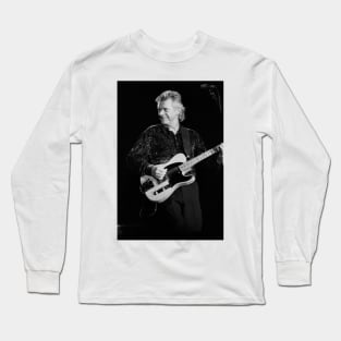 Dave Edmunds BW Photograph Long Sleeve T-Shirt